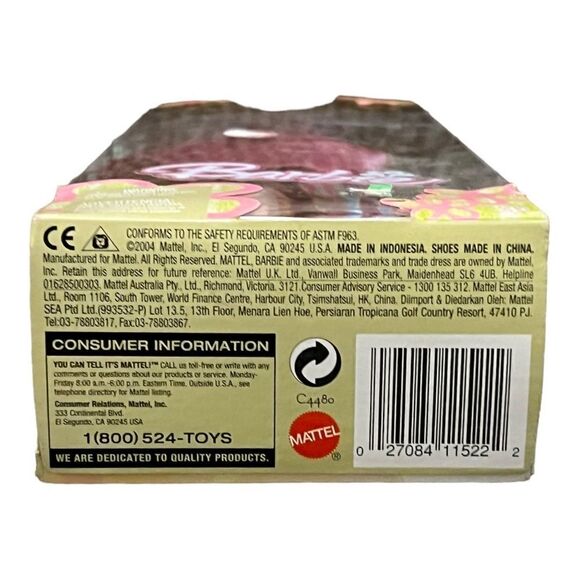 Mattel Totally Spring Primavera Barbie with Cool Nails C4480 - Picture 6 of 6